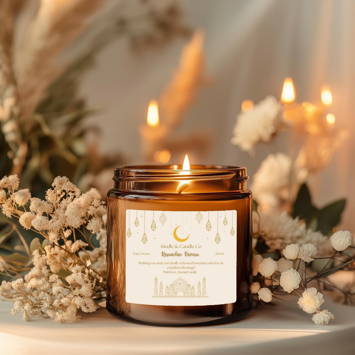 Ramadan Glow – Scented Candle Special Gift Box