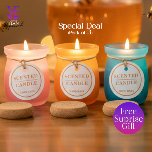Candle Beparwah - Special Deal - Pack of 3 with Gift - Rs.2490