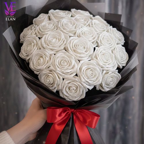 Velvet Élan Signature Bouquet – Elegance in Bloom