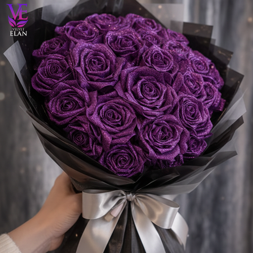 Velvet Élan Signature Bouquet – Elegance in Bloom