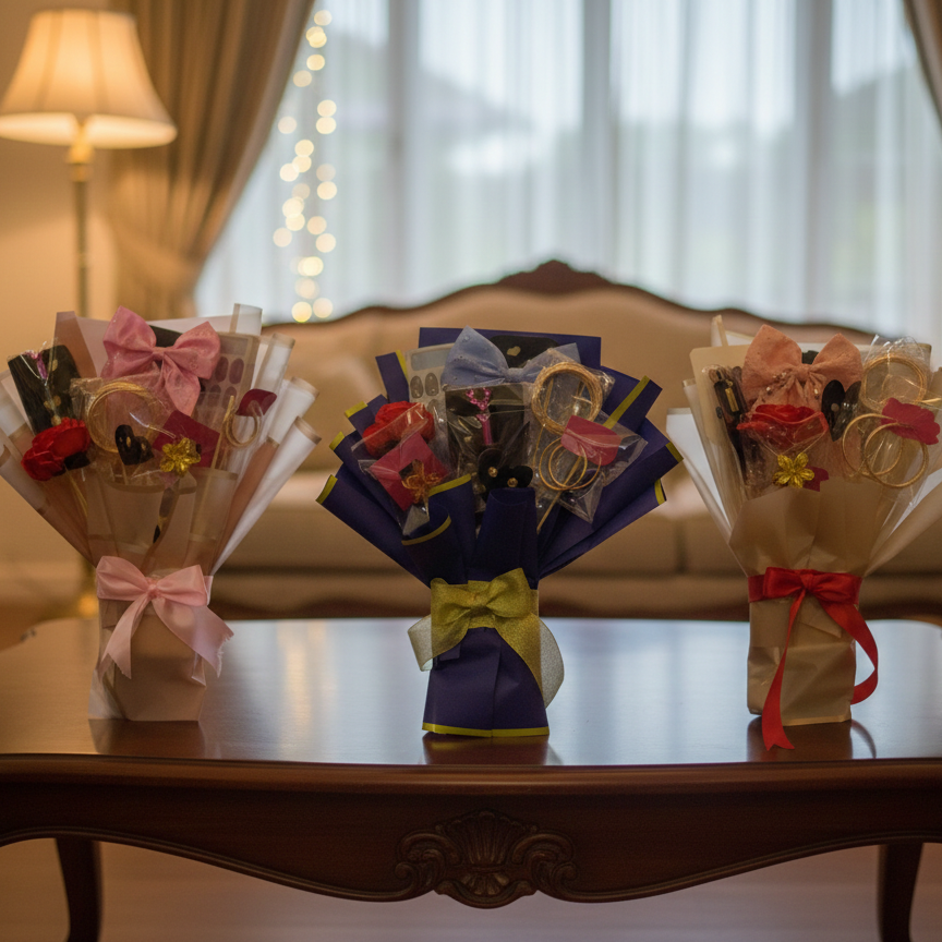 Noor Blossom – Eid Special Girls Gift Bouquet