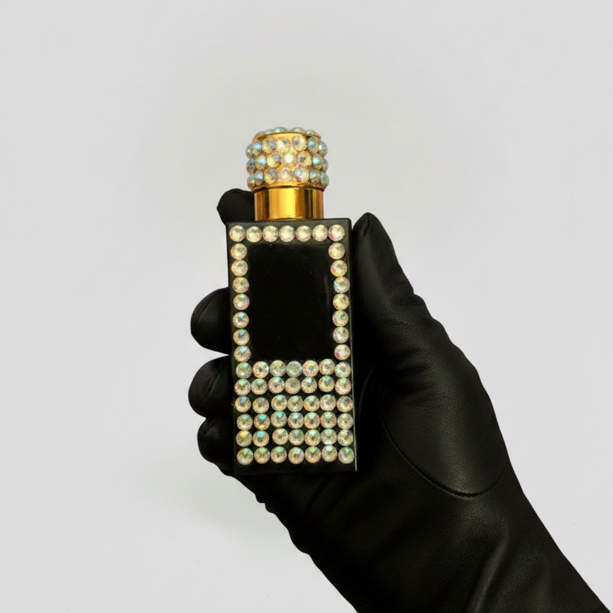 Dark Moon by Velvet Élan – Intense Woody Amber Luxury Perfume for Men