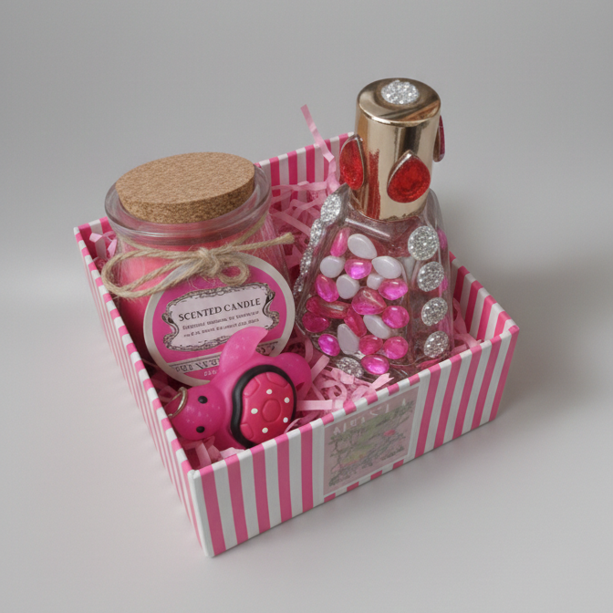 Sensory Delight Pack – Beparwah Candle & Bebak Perfume (Pack of 2)