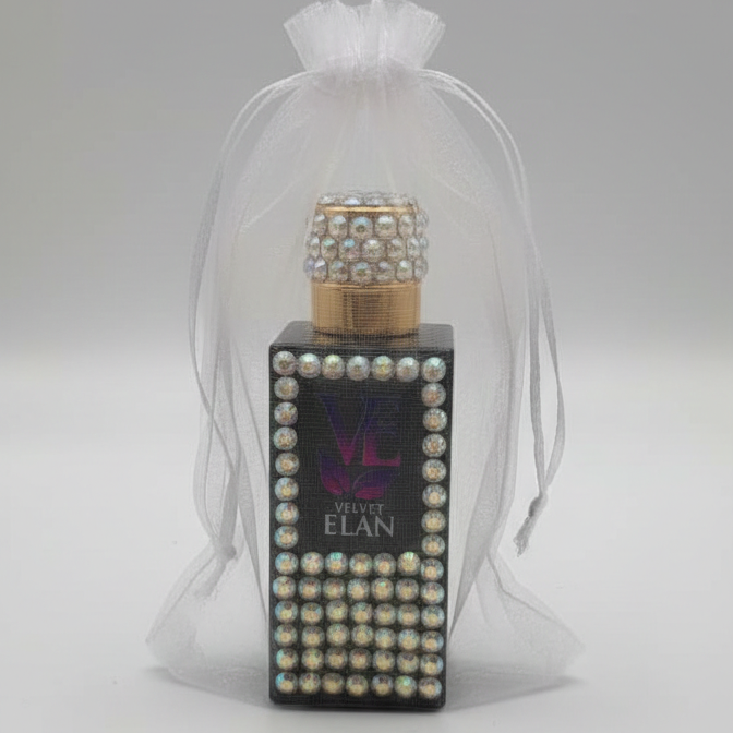 Dark Moon by Velvet Élan – Intense Woody Amber Luxury Perfume for Men