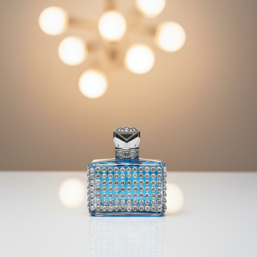 Royal Ember by Velvet Élan – Warm Amber & Smoky Oud Luxury Perfume for Men