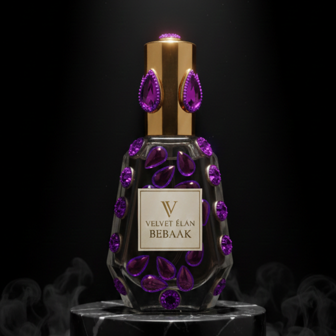 Velvet Élan "Bebaak" – Bold Spicy Oud & Amber Luxury Perfume (Premium Quality)