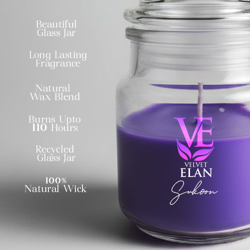 S&S Luxury Gift Box – Perfume & Scented Candle Set by Velvet Élan